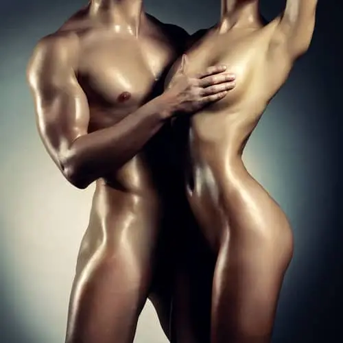 massage naturiste homme et femme nue